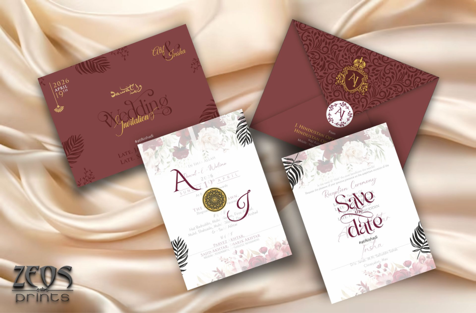 ZWC 111 Velvet Paper+Screen Print With Printed Butter Paper Covering